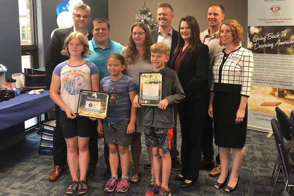 Wausau WI Buska Retirement Solutions Buska Gives Back Robinson Family Wausau WI Buska Retirement Solutions Buska Gives Back Robinson Family